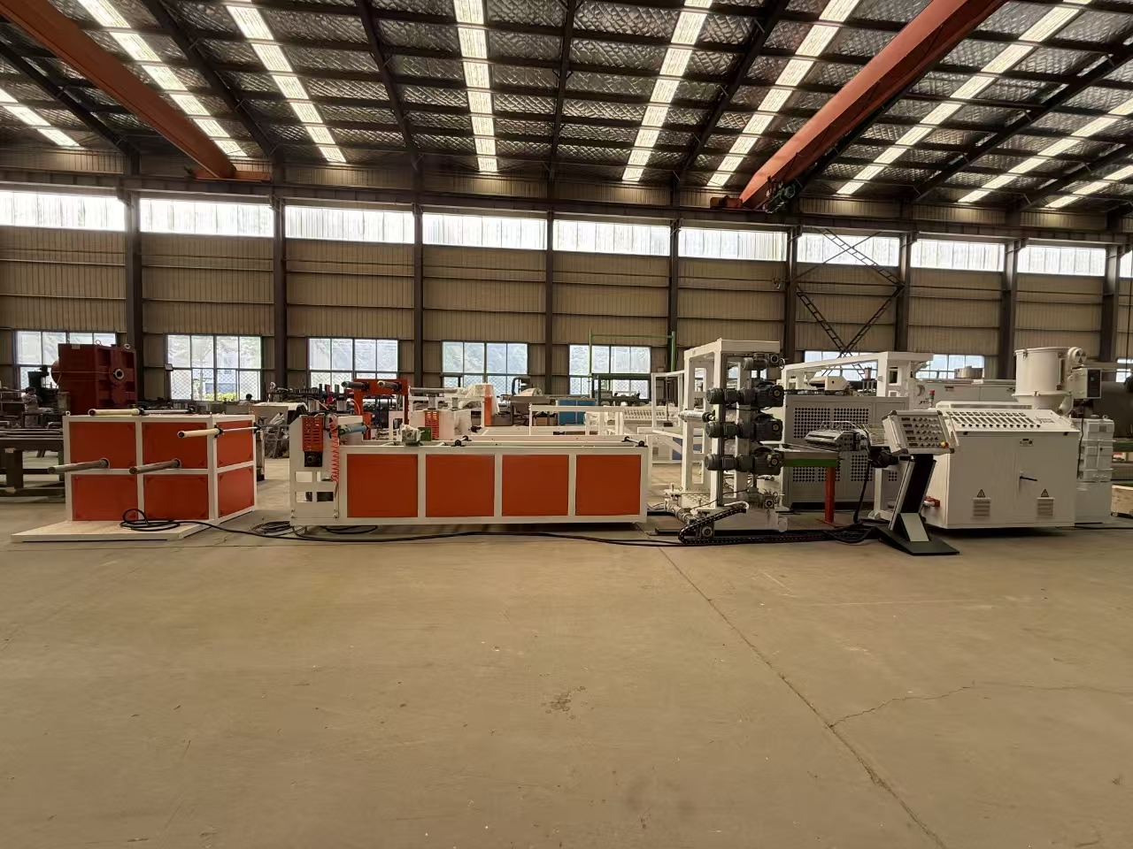 TPU/PE/PP/PS-300 Wide Sheet Extrusion Line pakkaus ja kuljetus